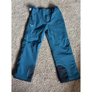 Under Armour Storm Cold Gear Youth Snow Ski Pants Teal Loose Fit Large NWOT